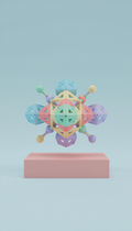 Nebula builder kit with modular pieces