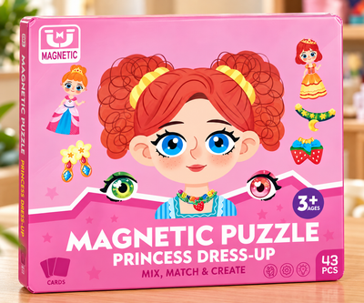 Magnetic Puzzle Book - Costume Edition
