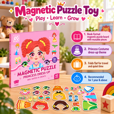 Magnetic Puzzle Book - Costume Edition