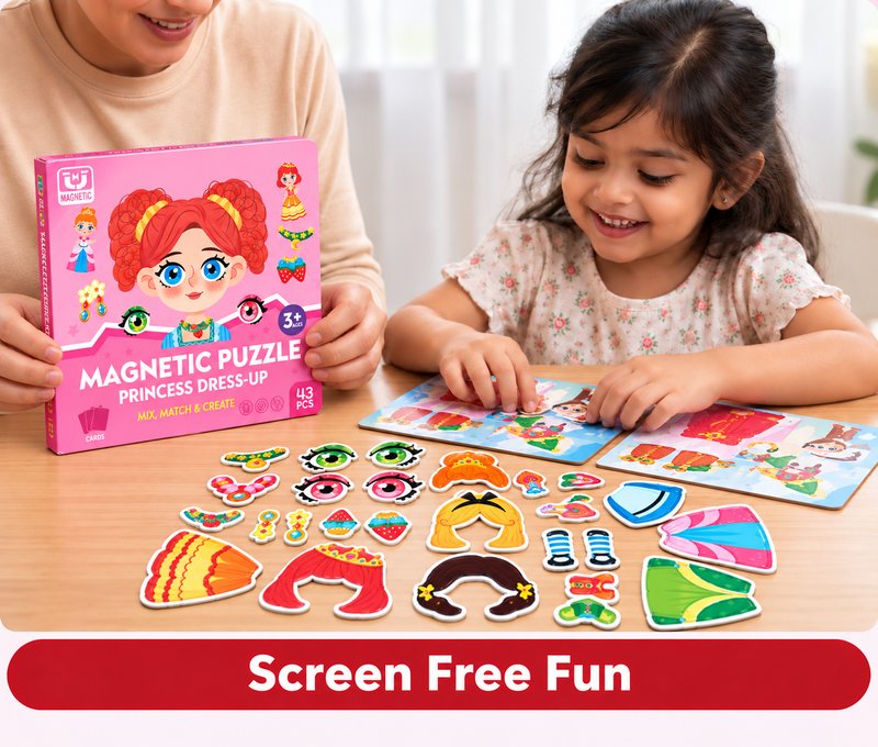 Magnetic Puzzle Book - Costume Edition