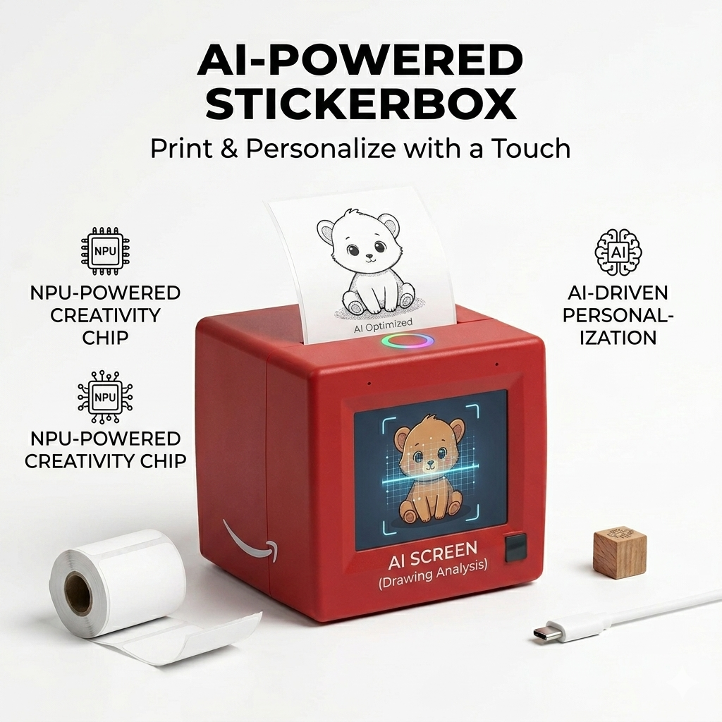 Ai StickerBox - Create, Print, and Display Your Unique Stickers