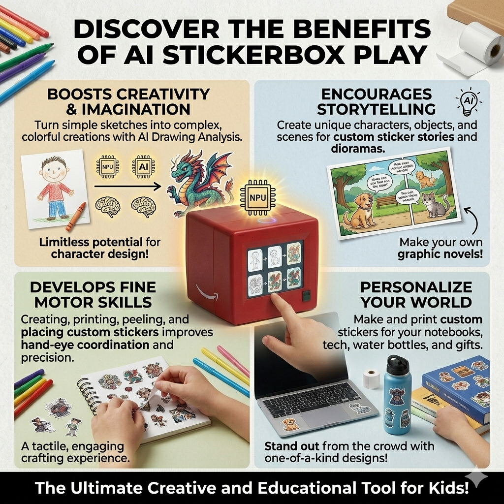 Ai StickerBox - Create, Print, and Display Your Unique Stickers