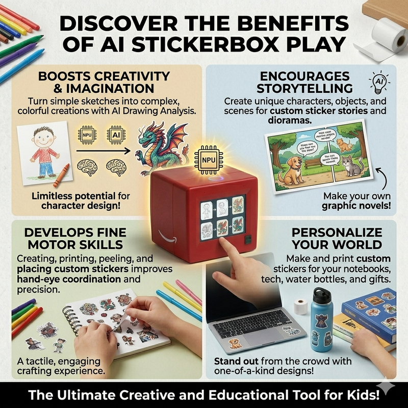 Ai StickerBox - Create, Print, and Display Your Unique Stickers