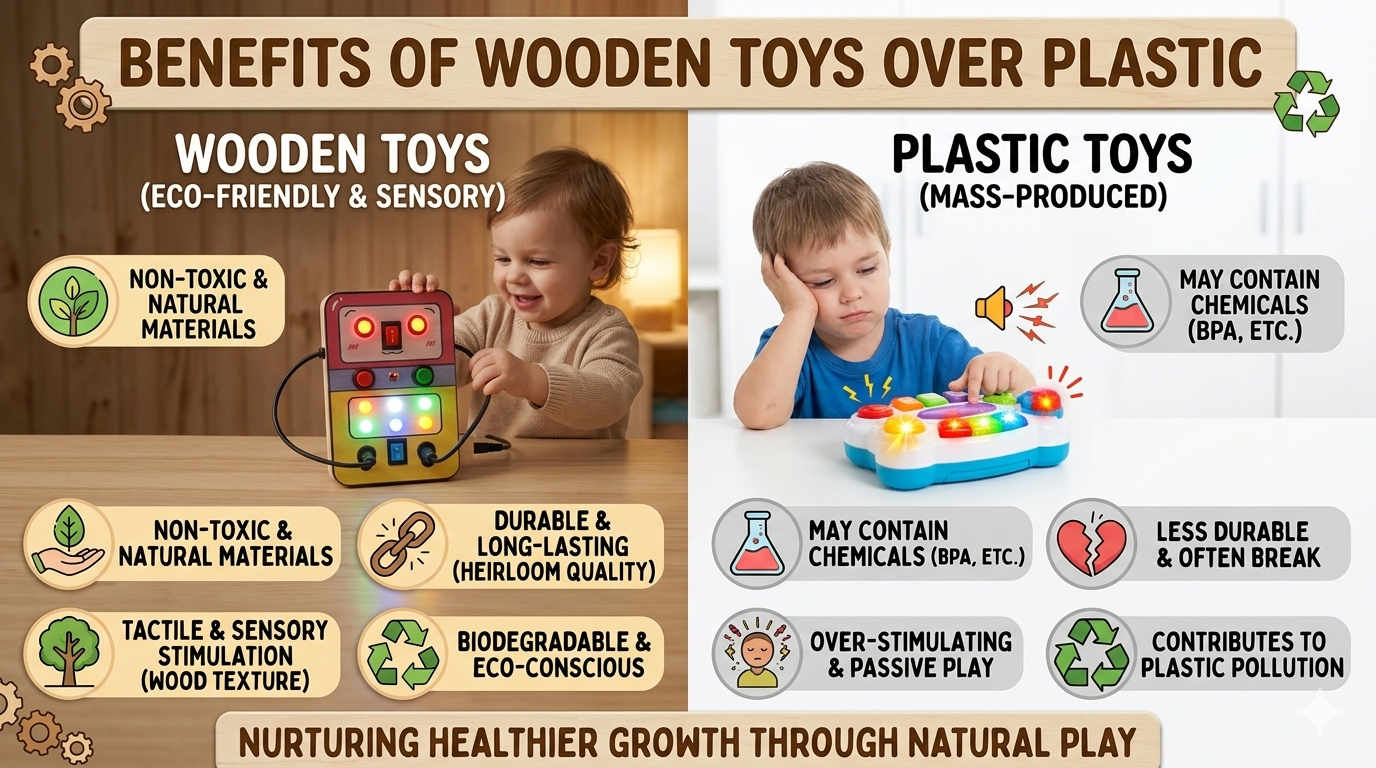 Montessori Busy Board Bundle - Smart Plug Play & Robomelon Activity Boards Set