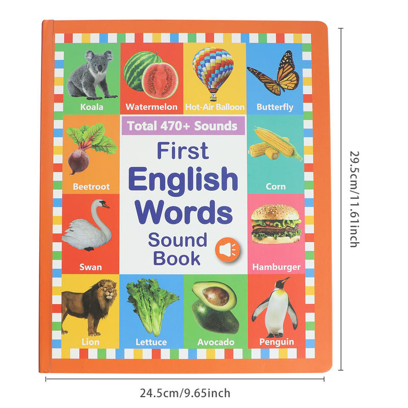 First English Words Sound Book cover