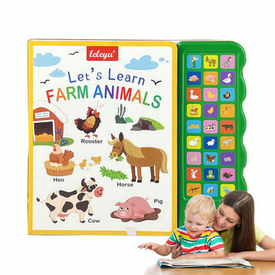 Farm Animals Sound Book cover
