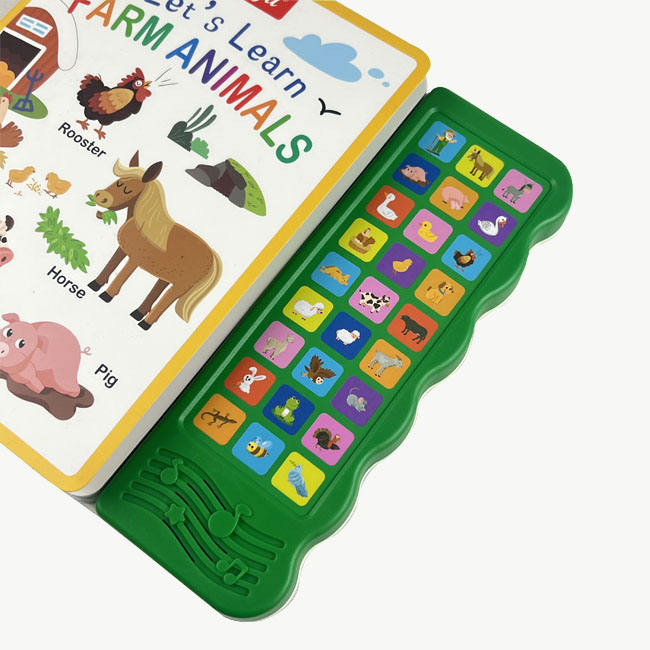 Farm Animals Sound Book detail