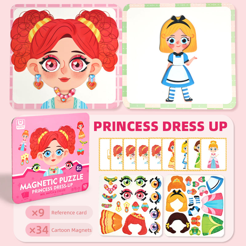 Magnetic Puzzle Book Costume Edition