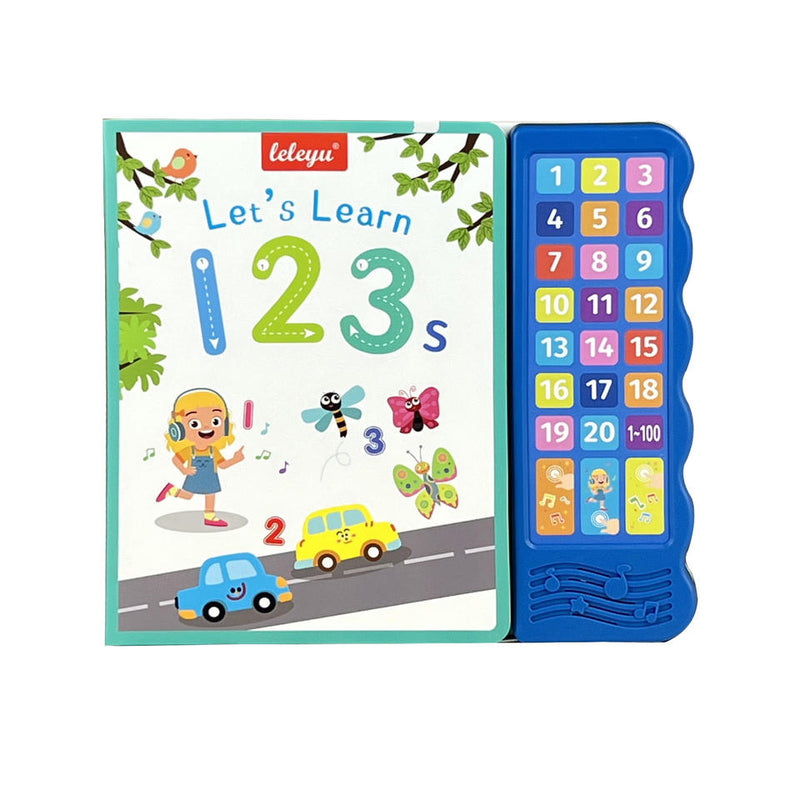 Let's Learn 123s Sound Book cover