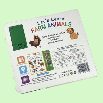 Farm Animals Sound Book detail 4