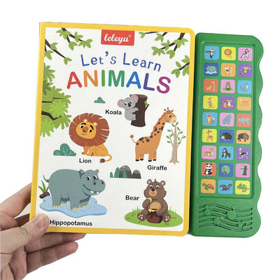 Animal World Sound Book interior pages