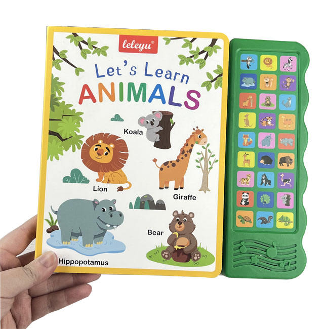 Animal World Sound Book interior pages