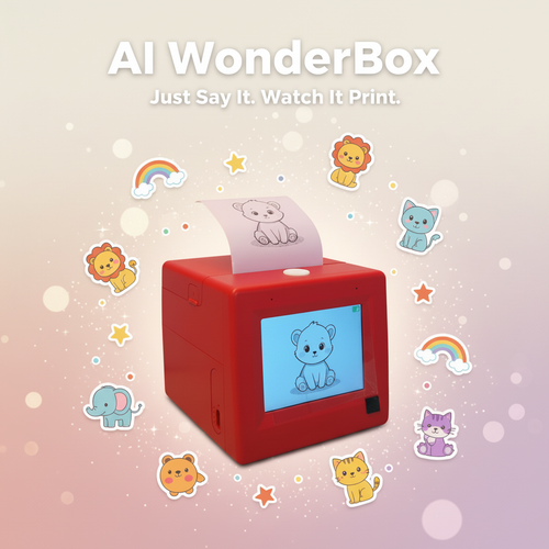 AI WonderBox Hero - Enhanced Background