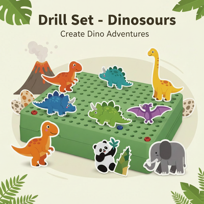 Green dinosaur adventures image