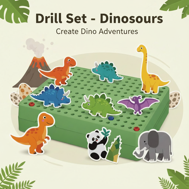 Green dinosaur adventures image