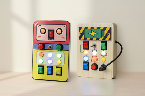 Montessori Busy Board Bundle - Separated View