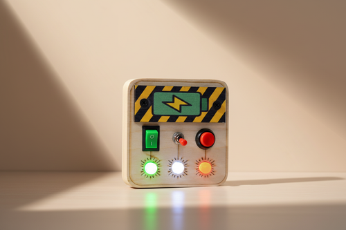 Smart Starter Montessori Busy Board with subtle background