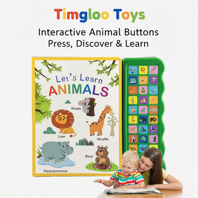 Timgloo Toys interactive animal buttons