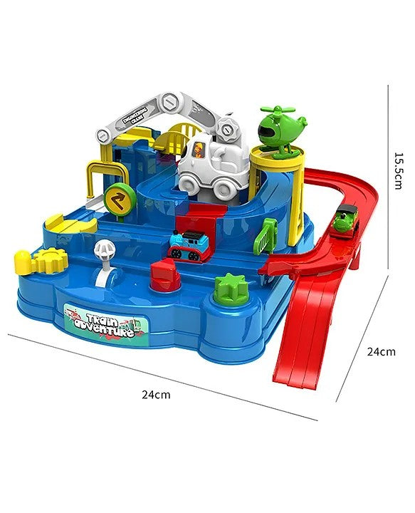 Train Adventure Mechanical Track Set dimensions