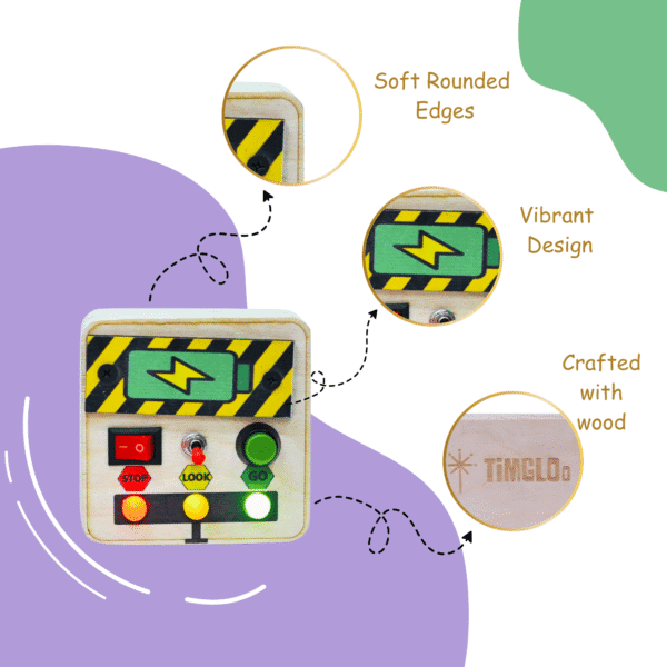 Traffic Signal Montessori Busy Board