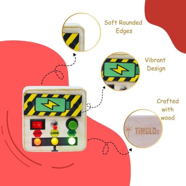 Traffic Signal Montessori Busy Board - Image 6