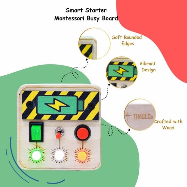 Smart Starter Montessori Busy Board - Image 7