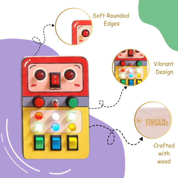 Robomelon Montessori Busy Board